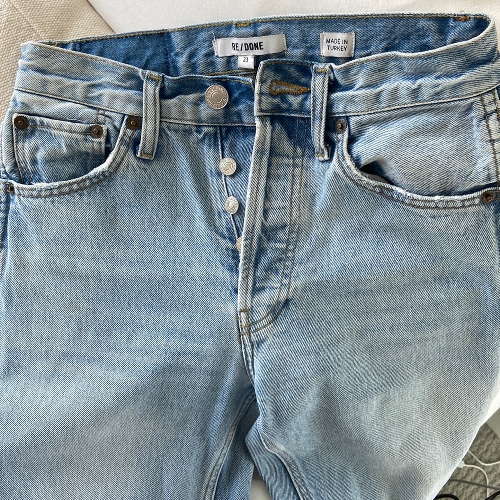Re/Done size 23 jeans - perfect condition